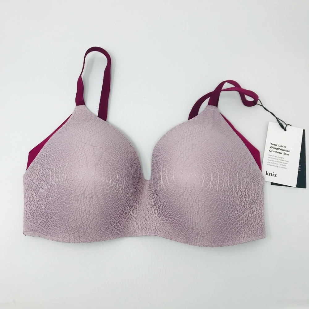 Knix Lace Wing Women Contour Bra Size 6‎